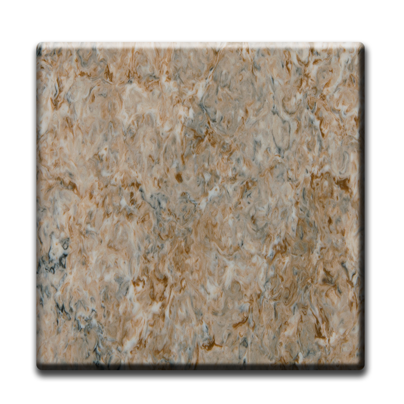 Corians solid surface acrylic marble slab for kitchen worktop