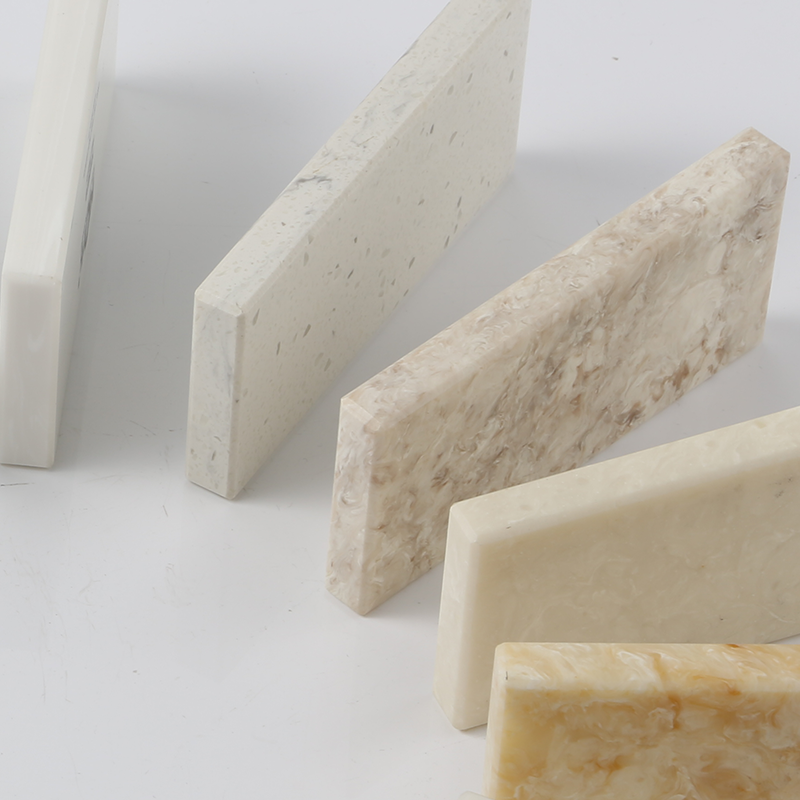 Solid surfaces for kitchen counter tops/building materials