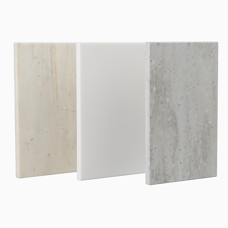 Arctic Snow modified acrylic solid surface sheet