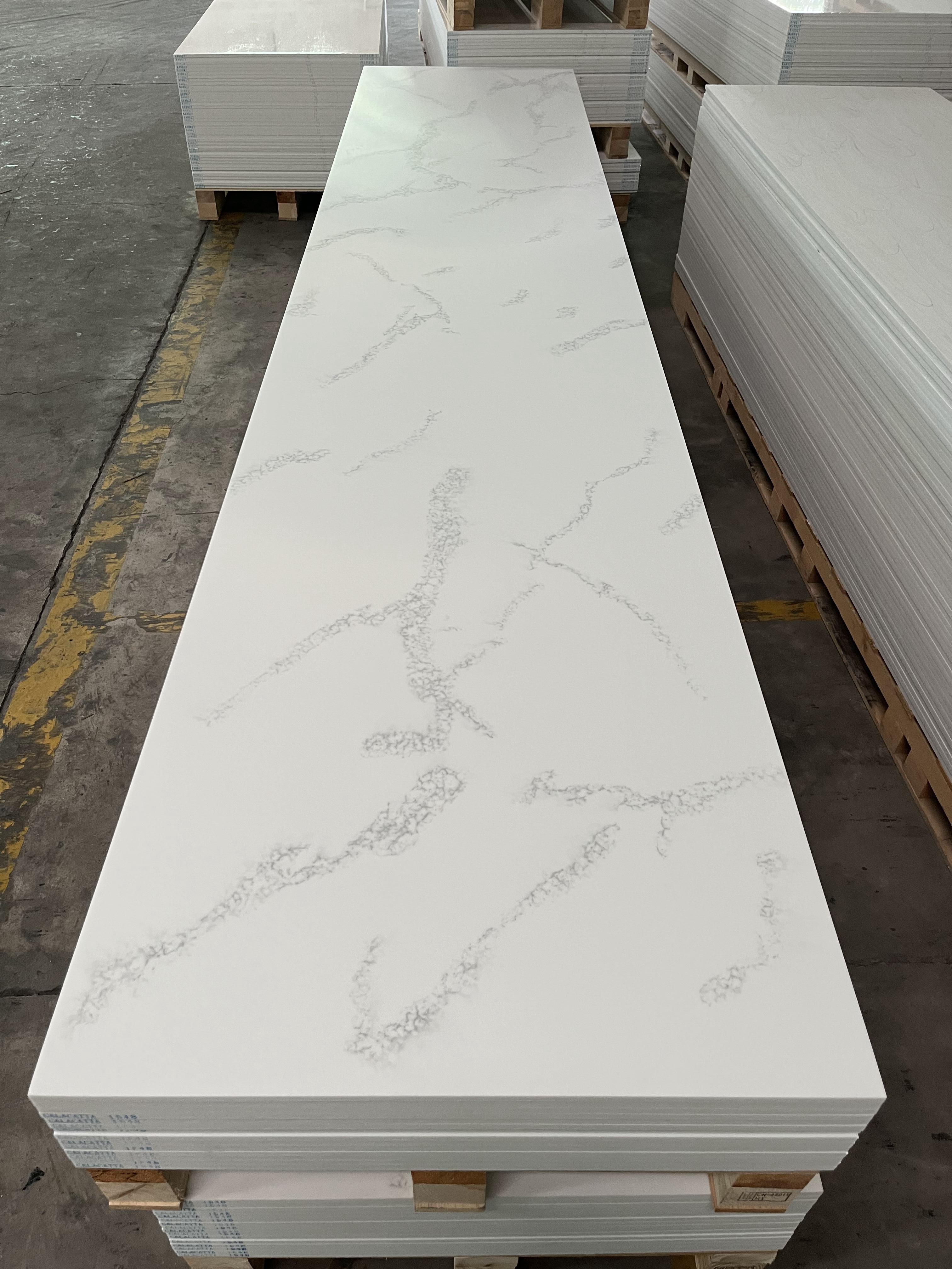 Calacatta Marble White Marble Solid Surface