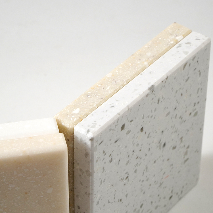 Sanded Sienna Kitchen Countertop Slab Acrylic Solid Surface Sheet Artificial Stone Solid Surface