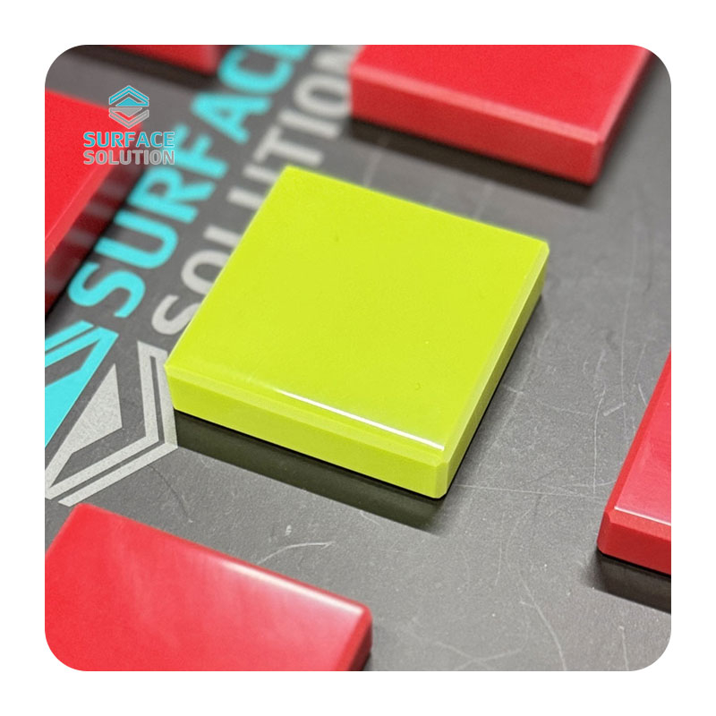 Surfa Solution Brand Yellow Acrylic Solid Surface Artificial Stone for Kitchen Countertop / vanity Top / table Top