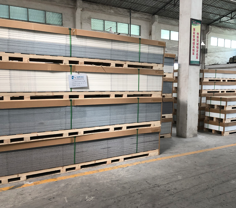 Kitchen Countertops 6-30mm Thickness Acrylic Solid Surface Marble Sheet For Counter Top