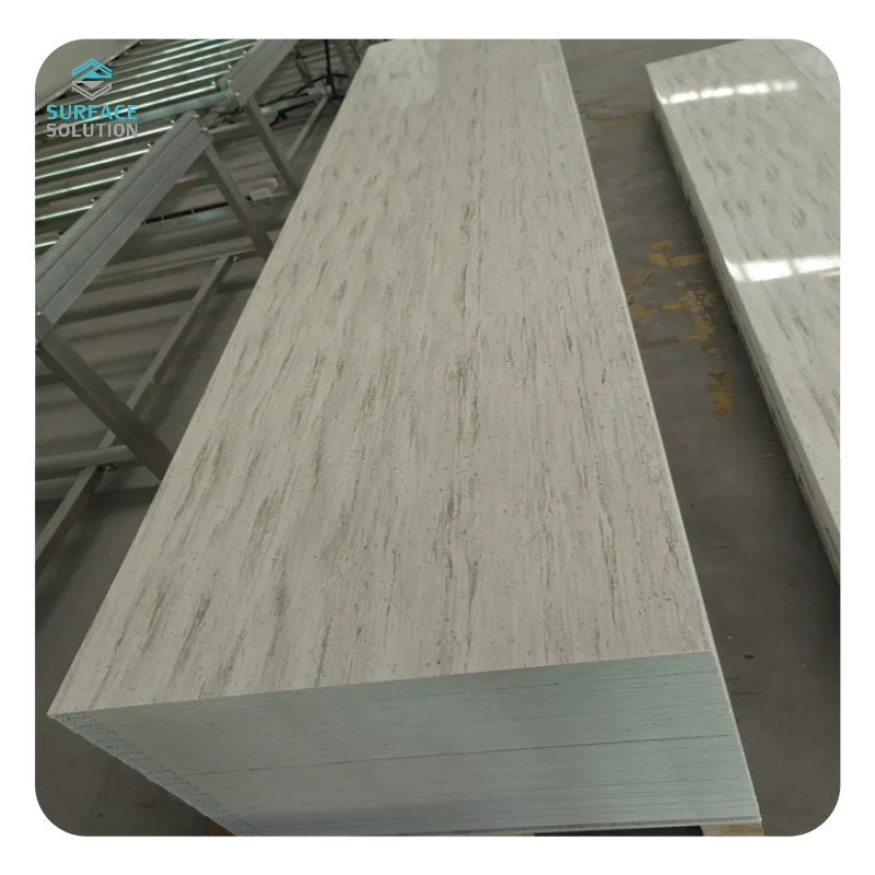 Solid Surface 6mm 12mm 30mm Solid Surface Slab Sheet Customize Modified Acrylic Solid Surface