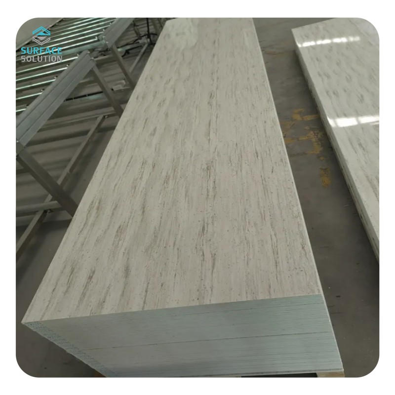 Solid Surface 6mm 12mm 30mm Solid Surface Slab Sheet Customize Modified Acrylic Solid Surface