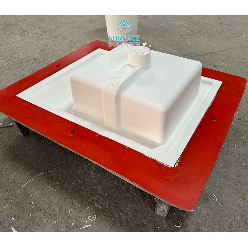 solid surface basin