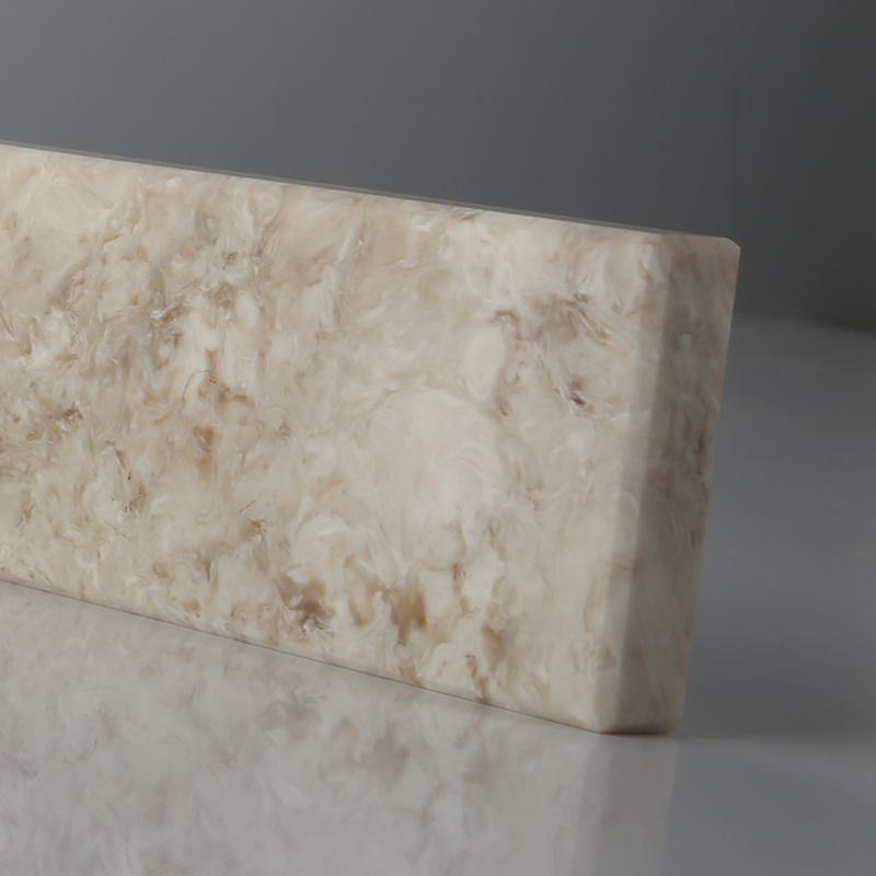 Acrylic solid surfaces for shower wall panels