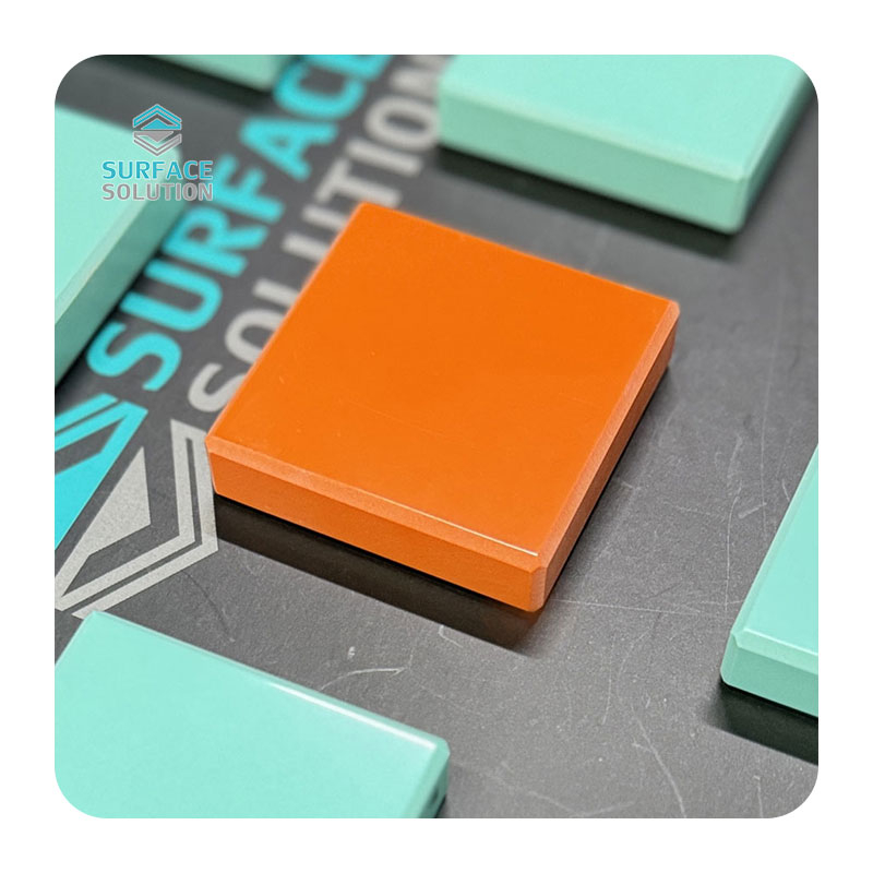 Surfa Solution Brand Yellow Acrylic Solid Surface Artificial Stone for Kitchen Countertop / vanity Top / table Top