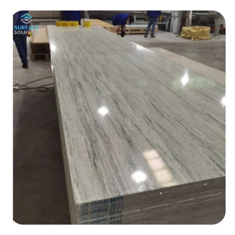 Solid Surface 6mm 12mm 30mm Solid Surface Slab Sheet Customize Modified Acrylic Solid Surface