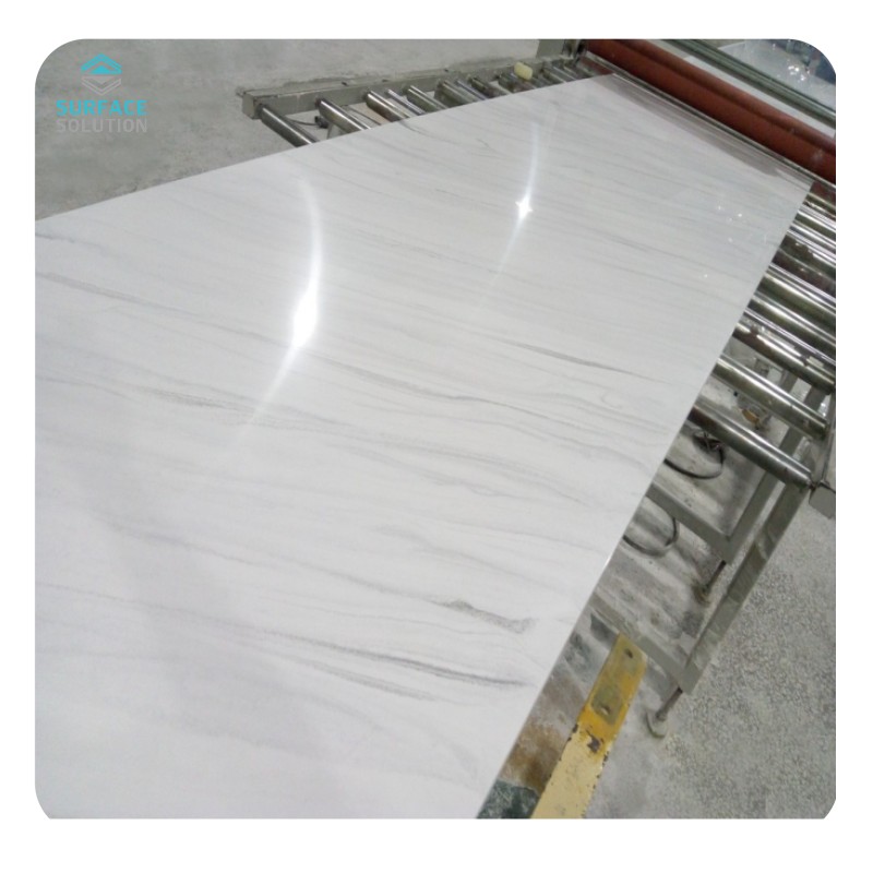 Acrylic Solid Surface Sheet Pure White Resin Wholesale Pure Acrylic Hot Bending Stone