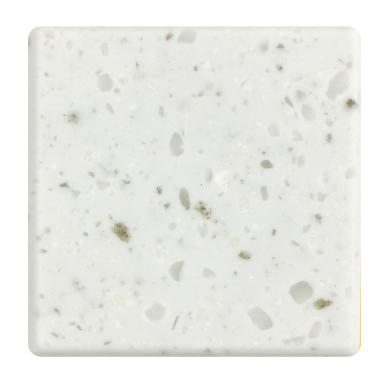 High Quality Pure White Modified Acrylic Solid Surface Bathroom Square Sink