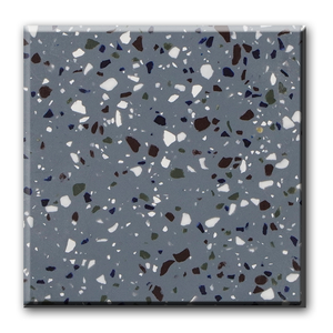 Solid Color Blue Color Big Slab Modified Acrylic Solid Surface