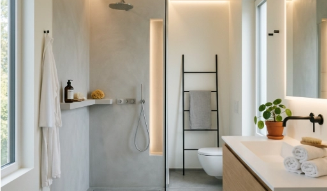 solid surface shower walls