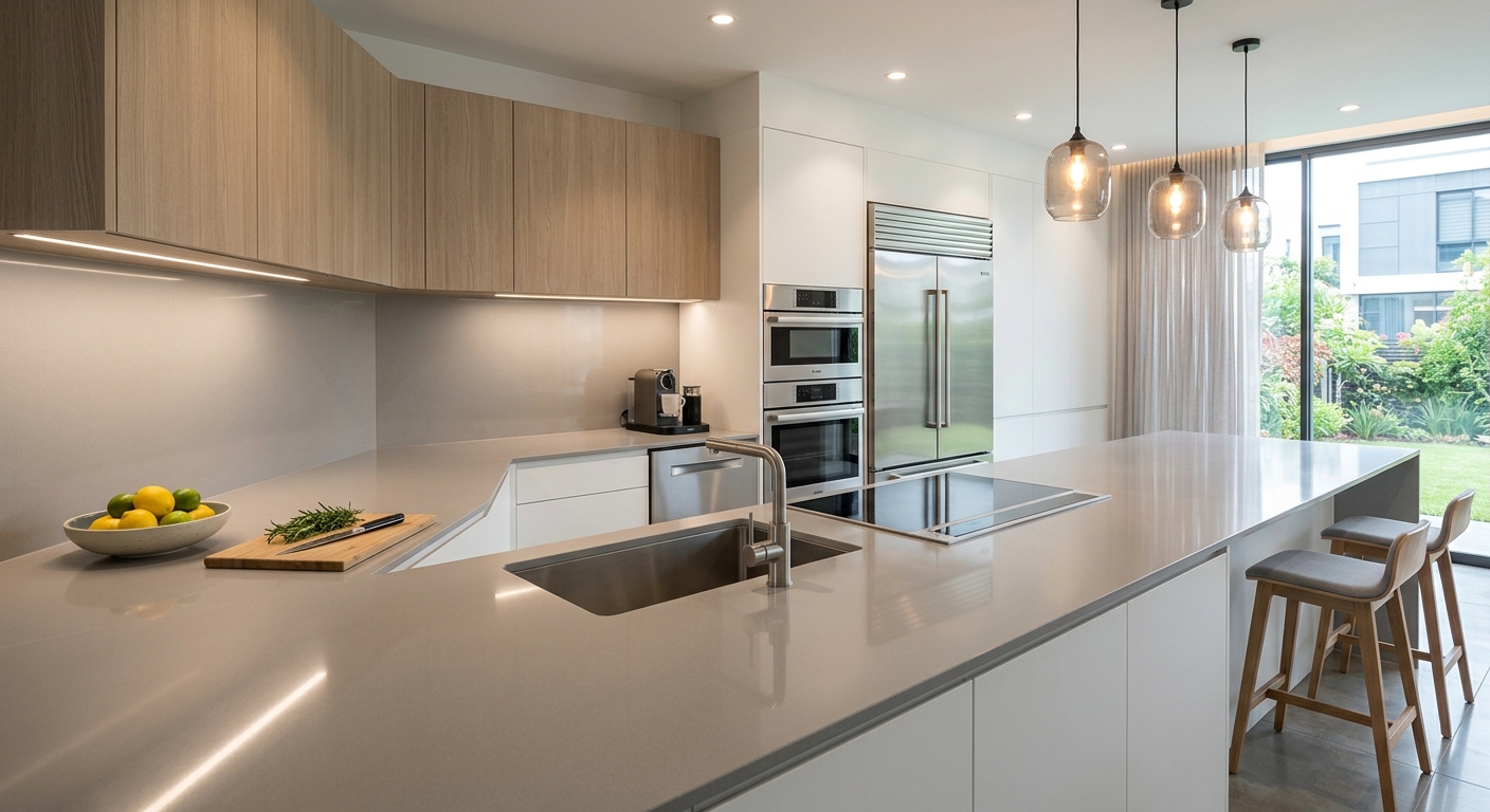 solid surface countertops material