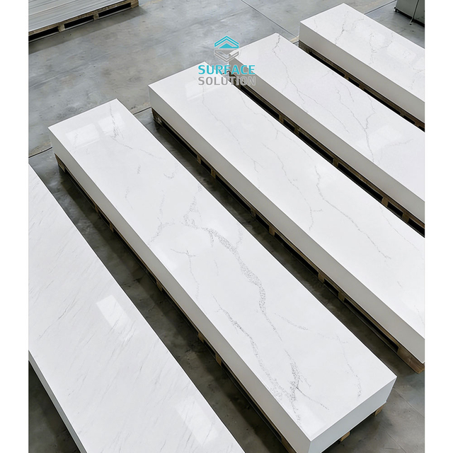 surface solution brand artificial stone 3660*760*mm 12mm thickness acrylic solid surface white marble sheet for kitchen countertops