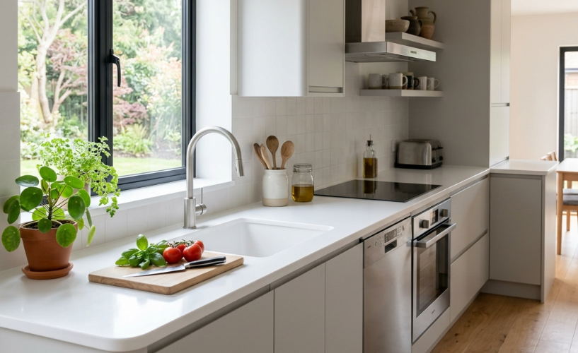 Solid surface countertops
