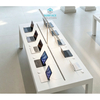 Factory Customized White Color Acrylic Solid Surface Sheet Material Mobile Phone Display Counter Table for Shop