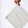 China Factory Big Slab 3660/3050/2440*760*12mm Travertine Pattern Modified Acrylic Solid Surface Sheet for Bathroom Wash Basin